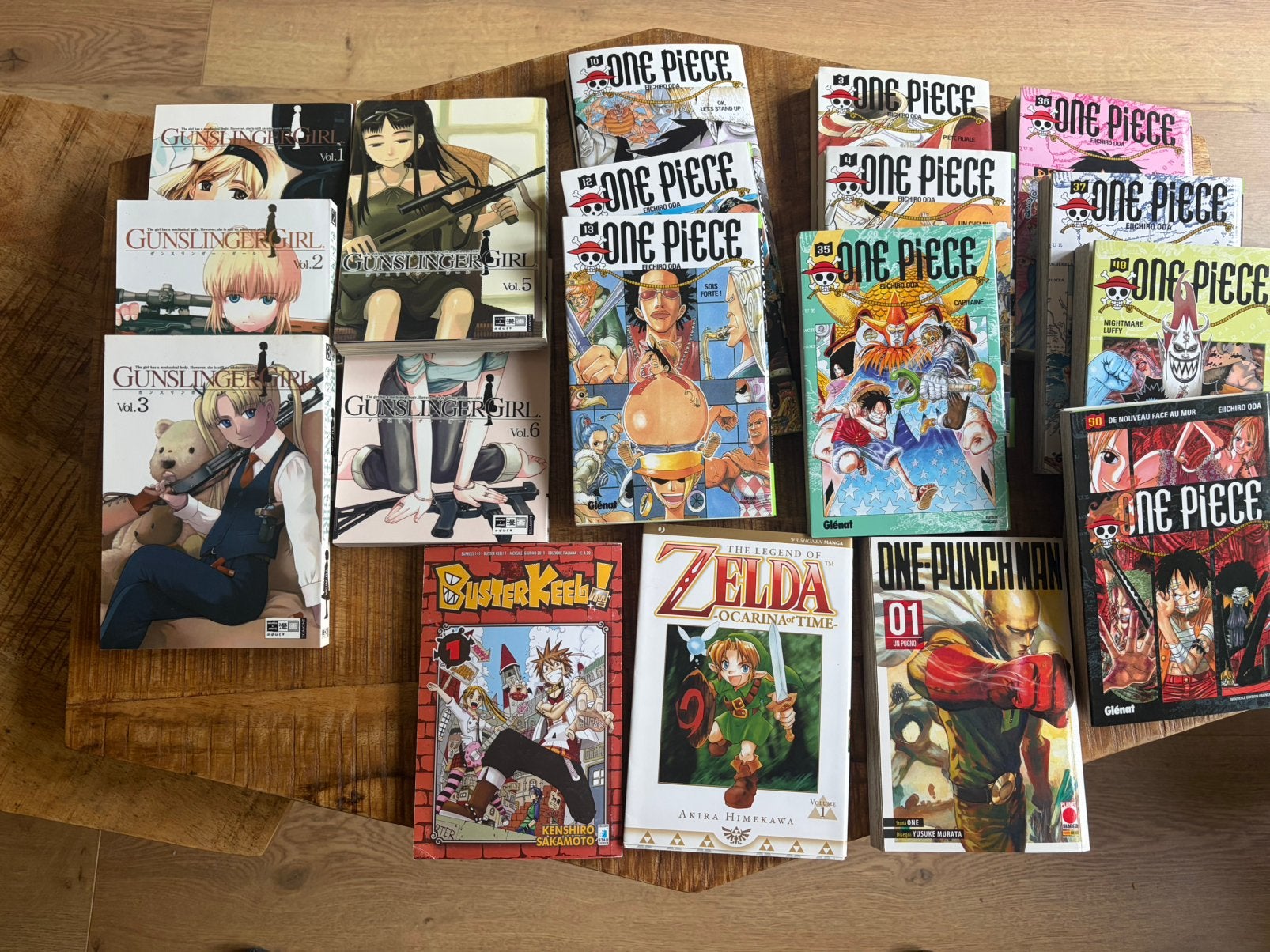 Verschillende manga’s andere talen!, Meerdere comics, Ophalen of Verzenden, Zo goed als nieuw, Japan (Manga)
