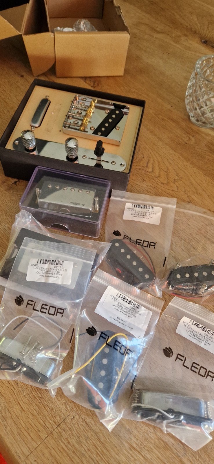 partij pickups voor telecaster, Ophalen of Verzenden, Nieuw, Elektrische gitaar