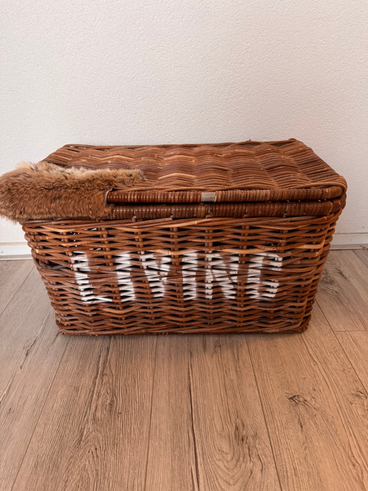 2 super leuke rotan opberg kisten, Huis en Inrichting, Woonaccessoires | Kisten, Ophalen, Minder dan 50 cm, 50 tot 100 cm, Zo goed als nieuw