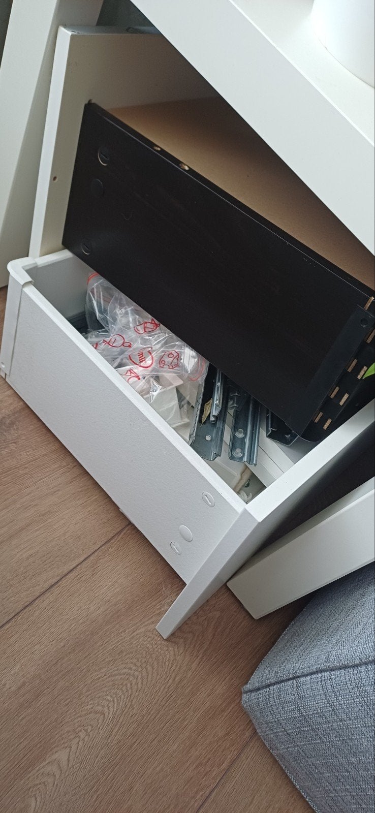 IKEA Besta onderdelen: TV-kast, lades, deurtjes, planken, Ophalen, Gebruikt, 150 tot 200 cm, Minder dan 100 cm