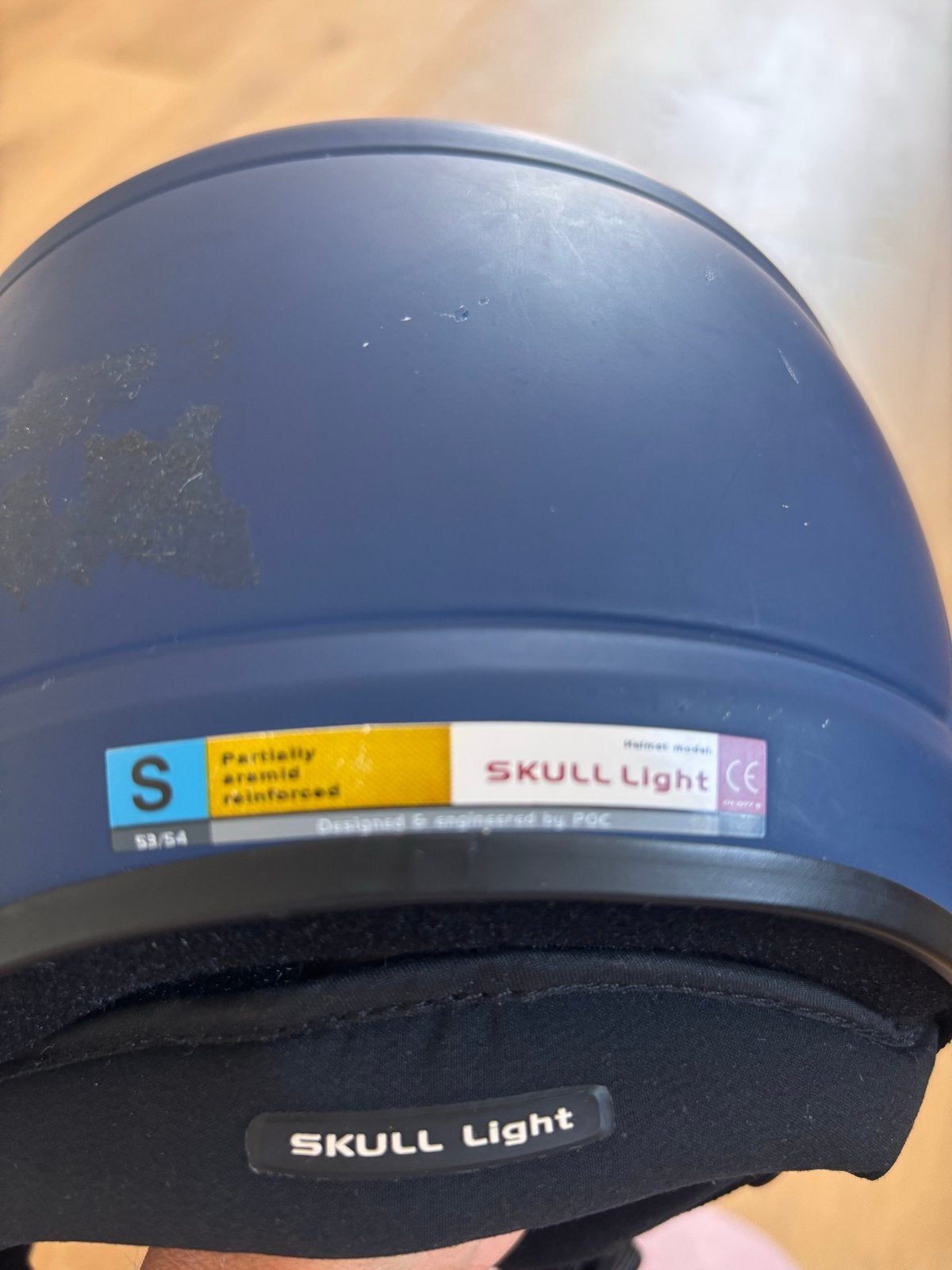 POC Skull Light Skihelm - Maat S (53/54), Overige merken, Gebruikt, Verzenden, Overige typen