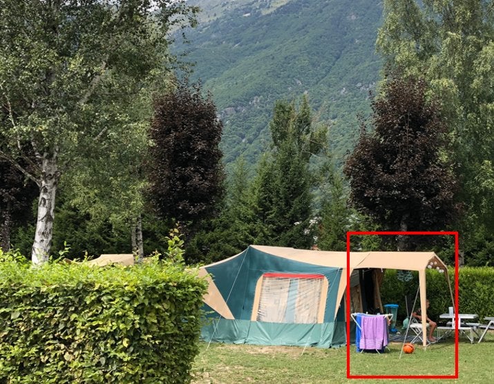Luifel+Zijwanden voor Trigano Odyssee, Ophalen, Gebruikt