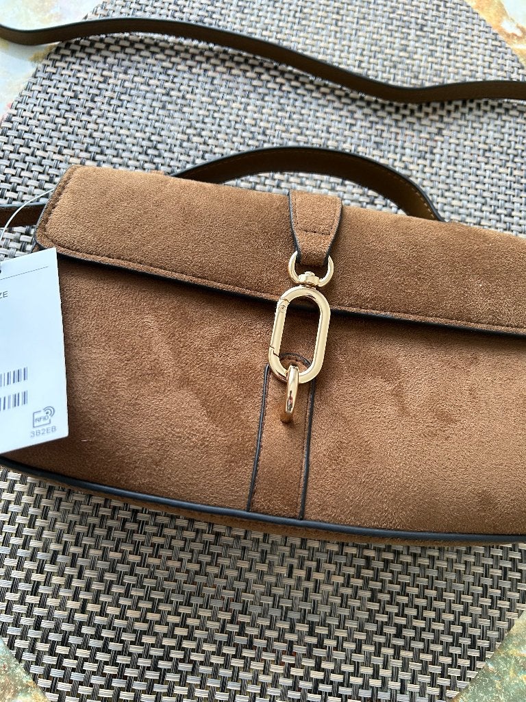 tas, Ophalen of Verzenden, Nieuw, Bruin, Schoudertasje
