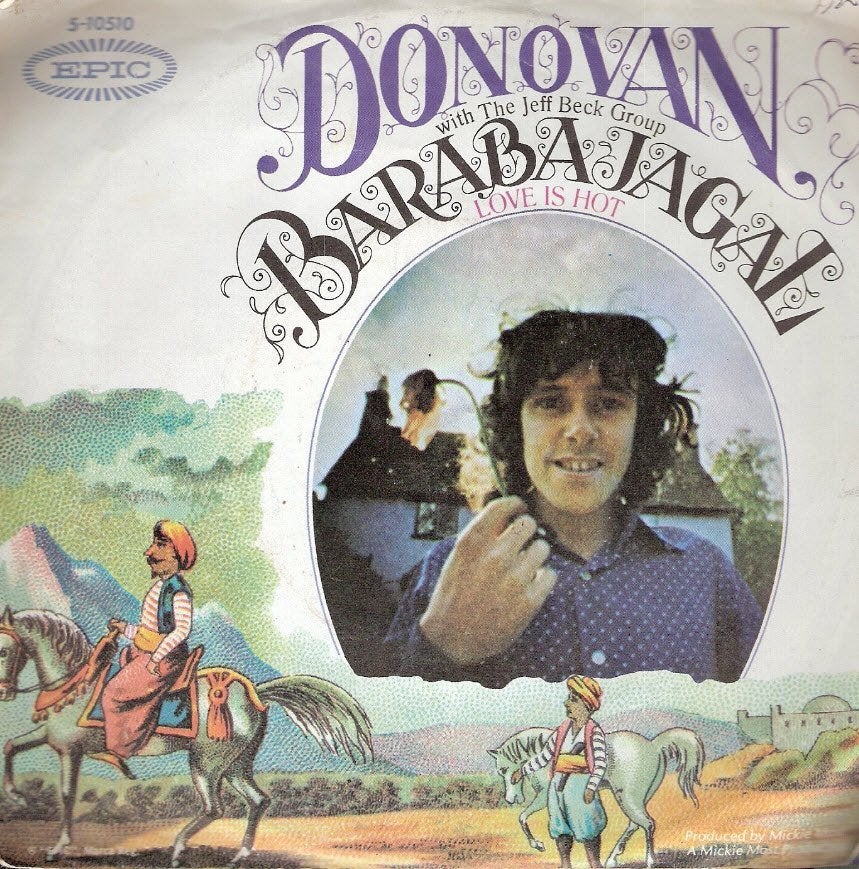 Donovan [with Jeff Beck Group] -Barabajagal _ Trudi -1969, Ophalen, Gebruikt, Pop