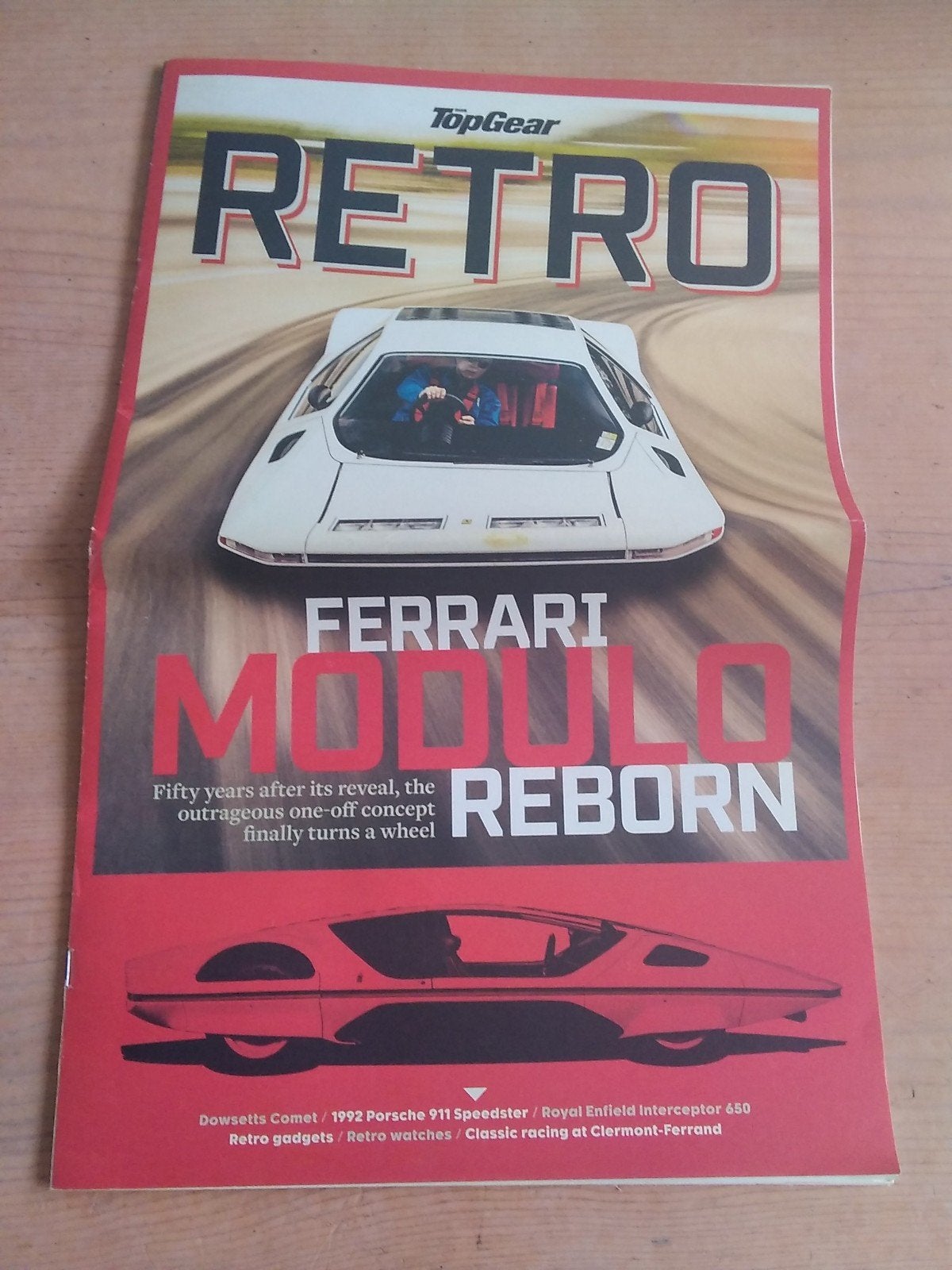 Top Gear RETRO / Cover: Ferrari Modulo 1970, Verzenden, Zo goed als nieuw, Ferrari