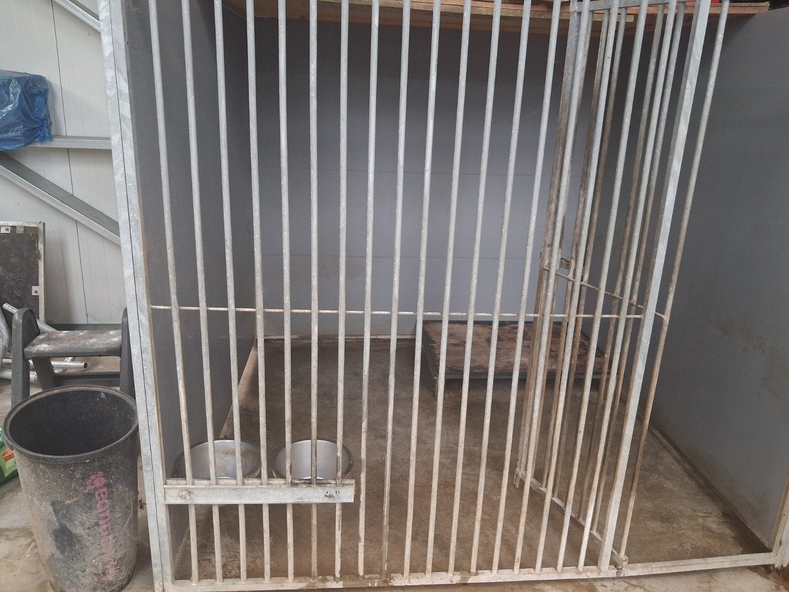 Complete  kennel 2x2 pvc zijkanten, Ophalen, Hondenkennel, 110 cm of meer, 100 cm of meer