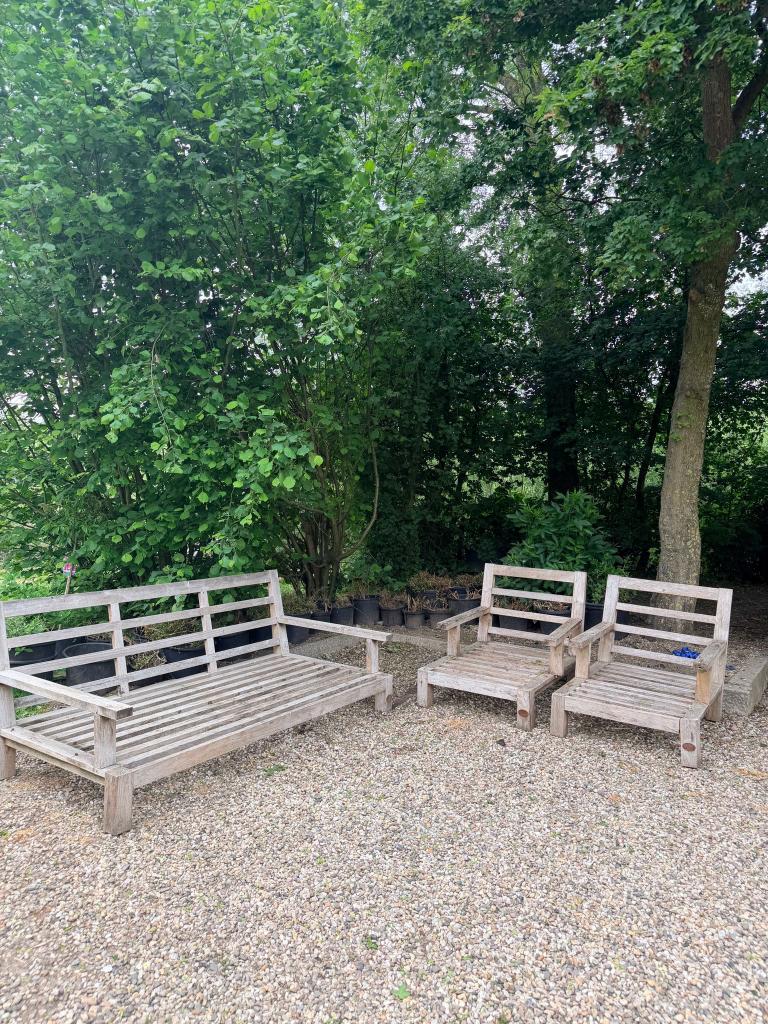 tuinset, Ophalen, 5 zitplaatsen, Gebruikt, Bank