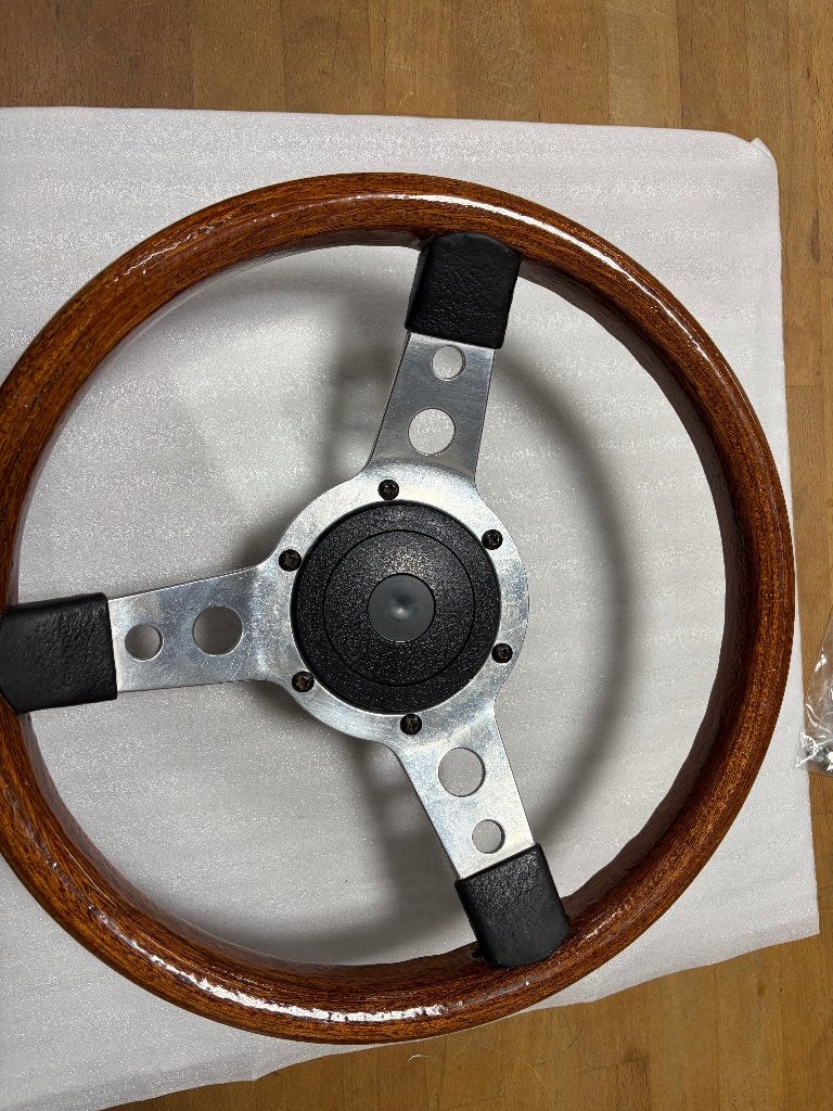 Houten stuur voor TR 6, Ophalen of Verzenden, Zo goed als nieuw