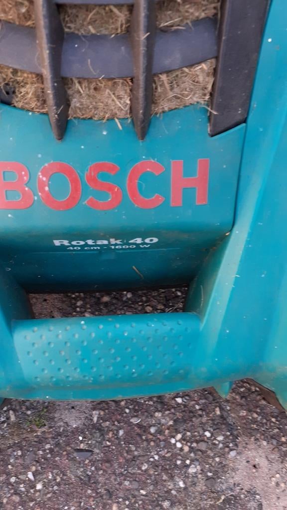 Bosch Grasmaaier  ( defect ), Ophalen, Cirkelmaaier, Gebruikt, Elektrische grasmaaier