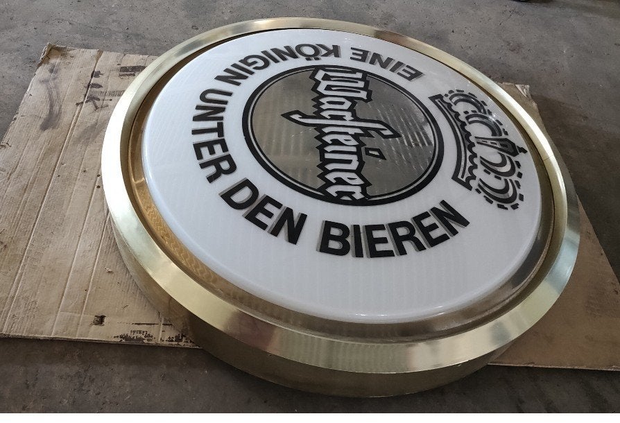 Warsteiner lichtreclame enkelzijdige 1,2 meter, Ophalen, Overige merken