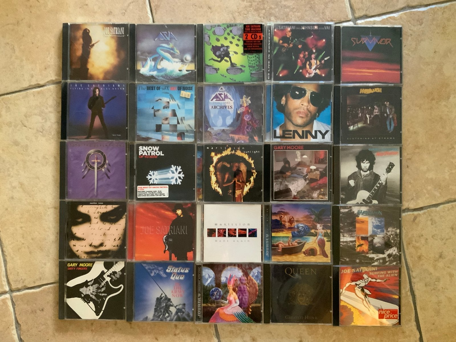 Grote collectie rock- CD's - Diverse artiesten 25 stuks, Ophalen of Verzenden, Gebruikt, Classic Rock, Album