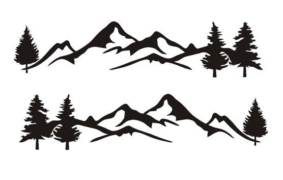 Camper caravan bus sticker set landscape, The RIver House, Info@theriverhouse.nl, Nieuw, Ophalen of Verzenden