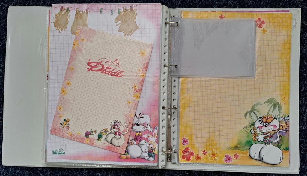 Diddl verzameling!, Ophalen, Diddl, Gebruikt, Papier, Kaart of Schrift