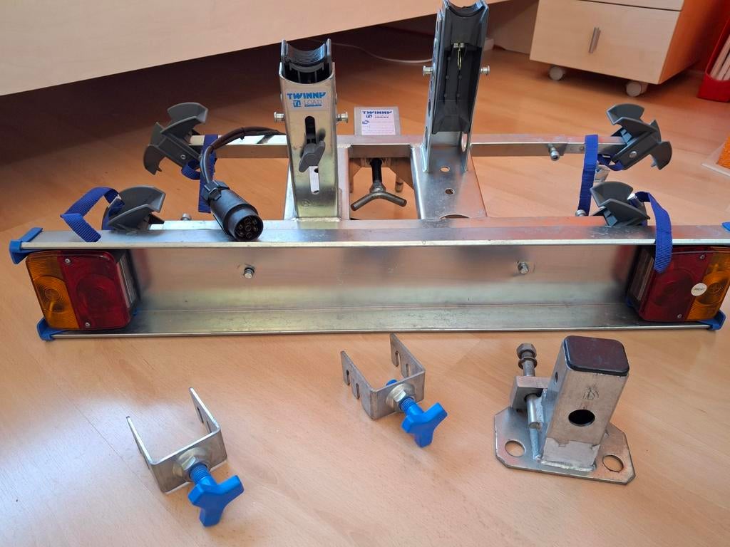 Twinny Load Plus Fietsendrager voor trekhaak, Auto diversen, Fietsendragers, Gebruikt, Trekhaakdrager, 2 fietsen, Ophalen