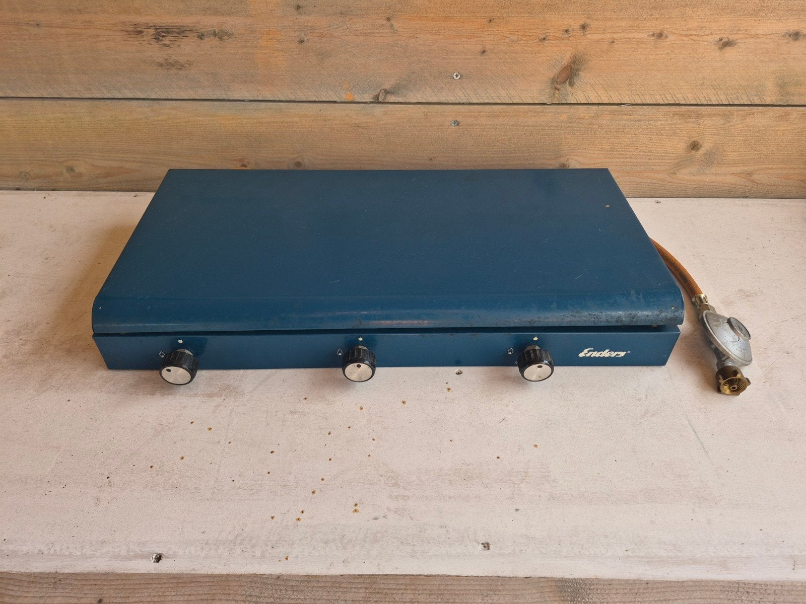 Enders 3-pits gasfornuis - Ideaal voor camping en outdoor, Ophalen of Verzenden, Gebruikt