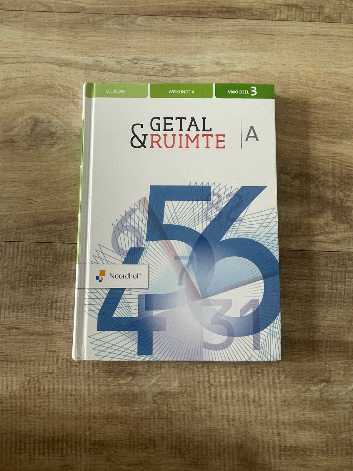Getal & Ruimte Wiskunde A Leerboek 3 VWO, Ophalen of Verzenden, Zo goed als nieuw, VWO, Wiskunde A