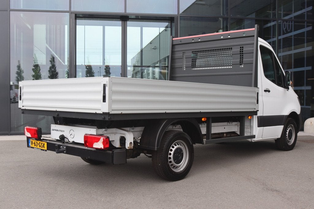 Mercedes-Benz Sprinter 317 CDI Aut. L2 Pro Open Laadbak |AIR, Auto's, Automaat, Gebruikt, 4 cilinders, Wit