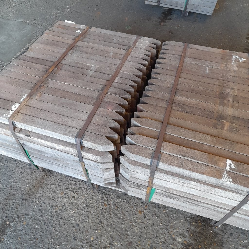 Bundel hardhouten piketten, paaltjes, palen piketpalen, paal, Tuin en Terras, Palen, Balken en Planken, Ophalen, Palen, Nieuw