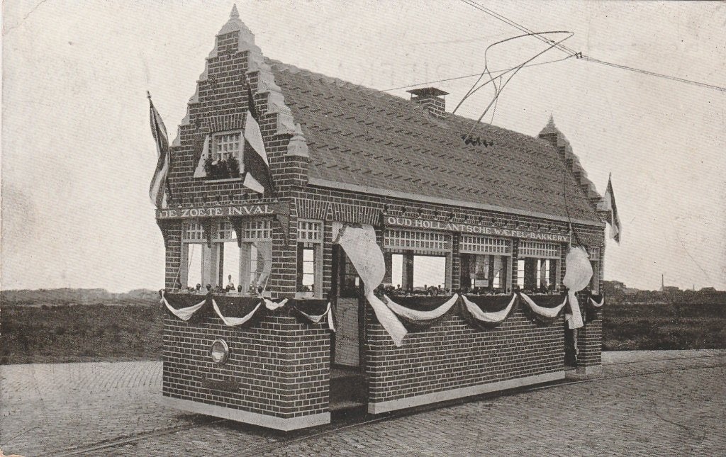 deldt- oud hollandse wafelkraam, Ophalen of Verzenden, Voor 1920, Utrecht