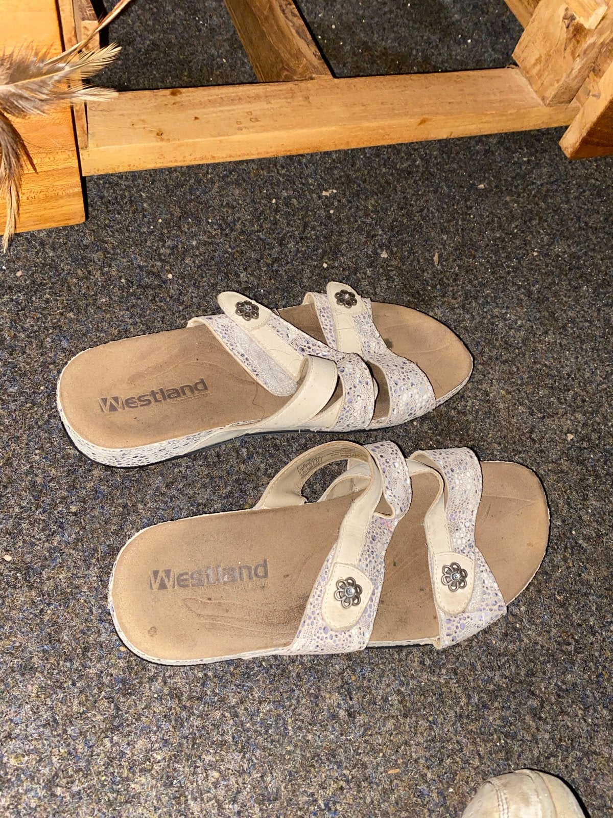 Westland Sandalen - Comfortabele Zomerschoenen, Ophalen of Verzenden, Gedragen, Wit, Sandalen of Muiltjes