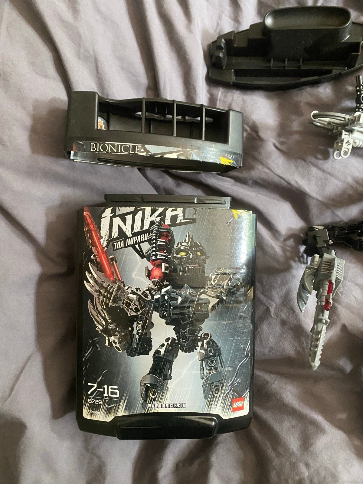 Lego Bionicle Inika Toa Nuparu 8729 met doos, Ophalen of Verzenden, Gebruikt, Overige merken