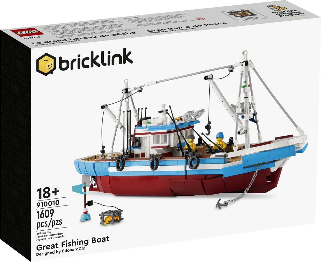 Lego 910010 Bricklink The Great Fishing Boat Nieuw Sealed, Overige thema's, Lego, Nieuw, Ophalen of Verzenden