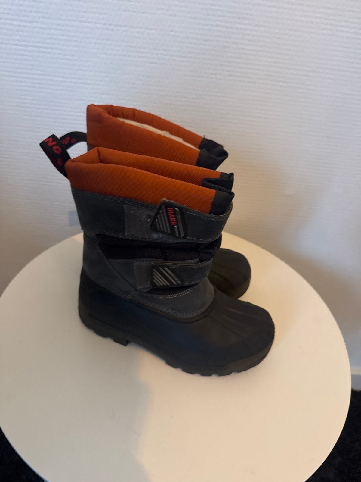 Olang snowboots maat 31/32 - Gebruikt, Ophalen of Verzenden, Gebruikt, Jongen of Meisje, Laarzen