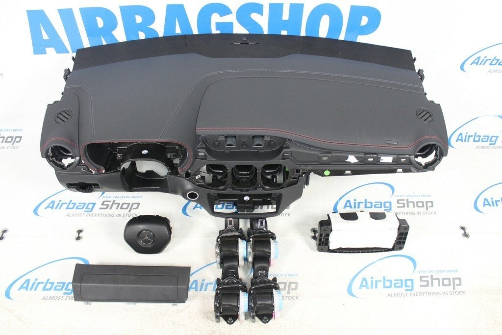 Airbag set - Dashboard rode stiksel Mercedes B klasse W246
