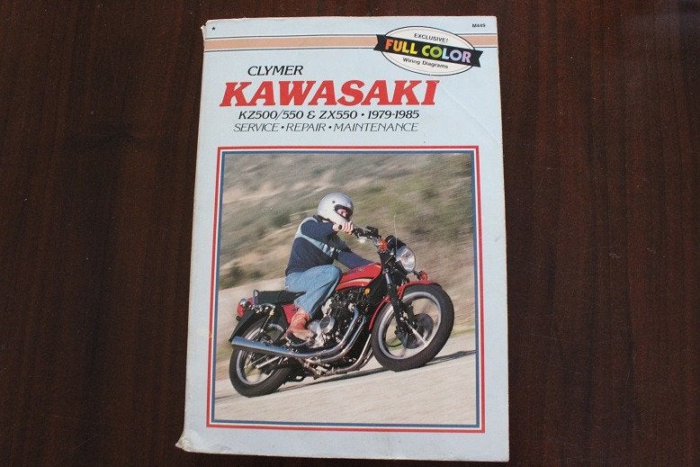 Kawasaki KZ500 550 ZX550 1979 - 1985 werkplaatshandboek, Ophalen of Verzenden, Kawasaki