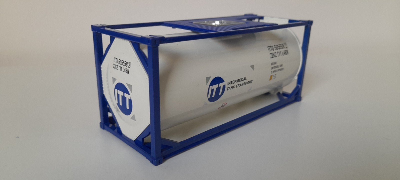 Tekno 20Ft tankcontainer, Ophalen of Verzenden, Zo goed als nieuw, Bus of Vrachtwagen, Tekno