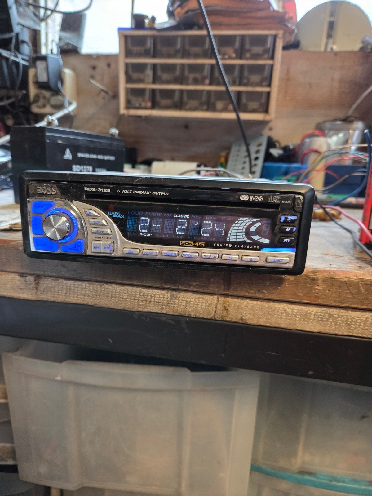 auto radio cd speler, Ophalen of Verzenden