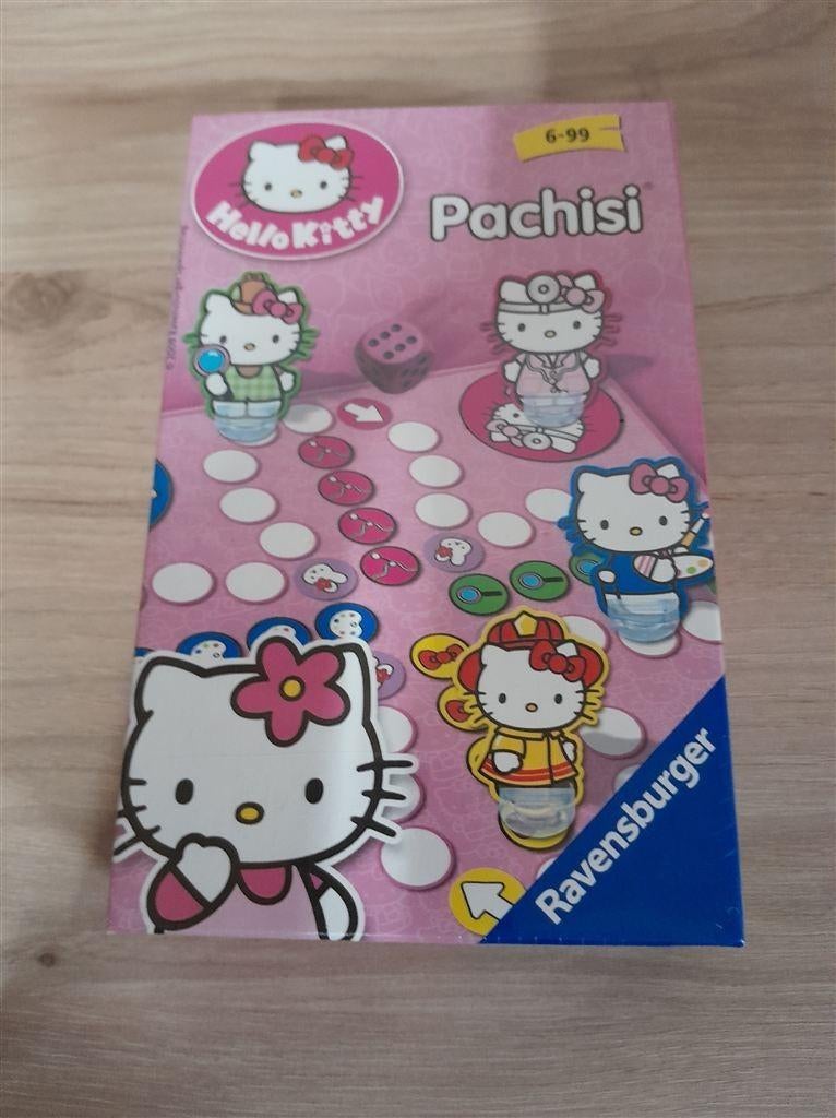 Hello kitty Pachisi - s3980, Hobby en Vrije tijd, Gezelschapsspellen | Bordspellen, Verzenden, Zo goed als nieuw