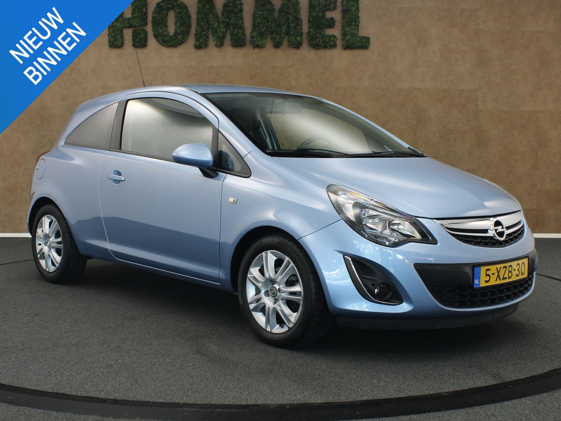 Opel Corsa 1.4-16V BlitZ - ORIGINEEL NEDERLANDSE AUTO - CLIM, Auto's, Opel, Voorwielaandrijving, Euro 5, Blauw, Origineel Nederlands