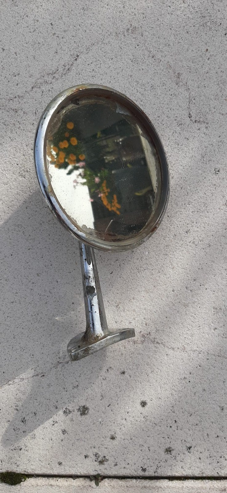Vintage Zijspiegel Fiat 124 -  1969, Auto-onderdelen, Ophalen of Verzenden, Gebruikt, Fiat