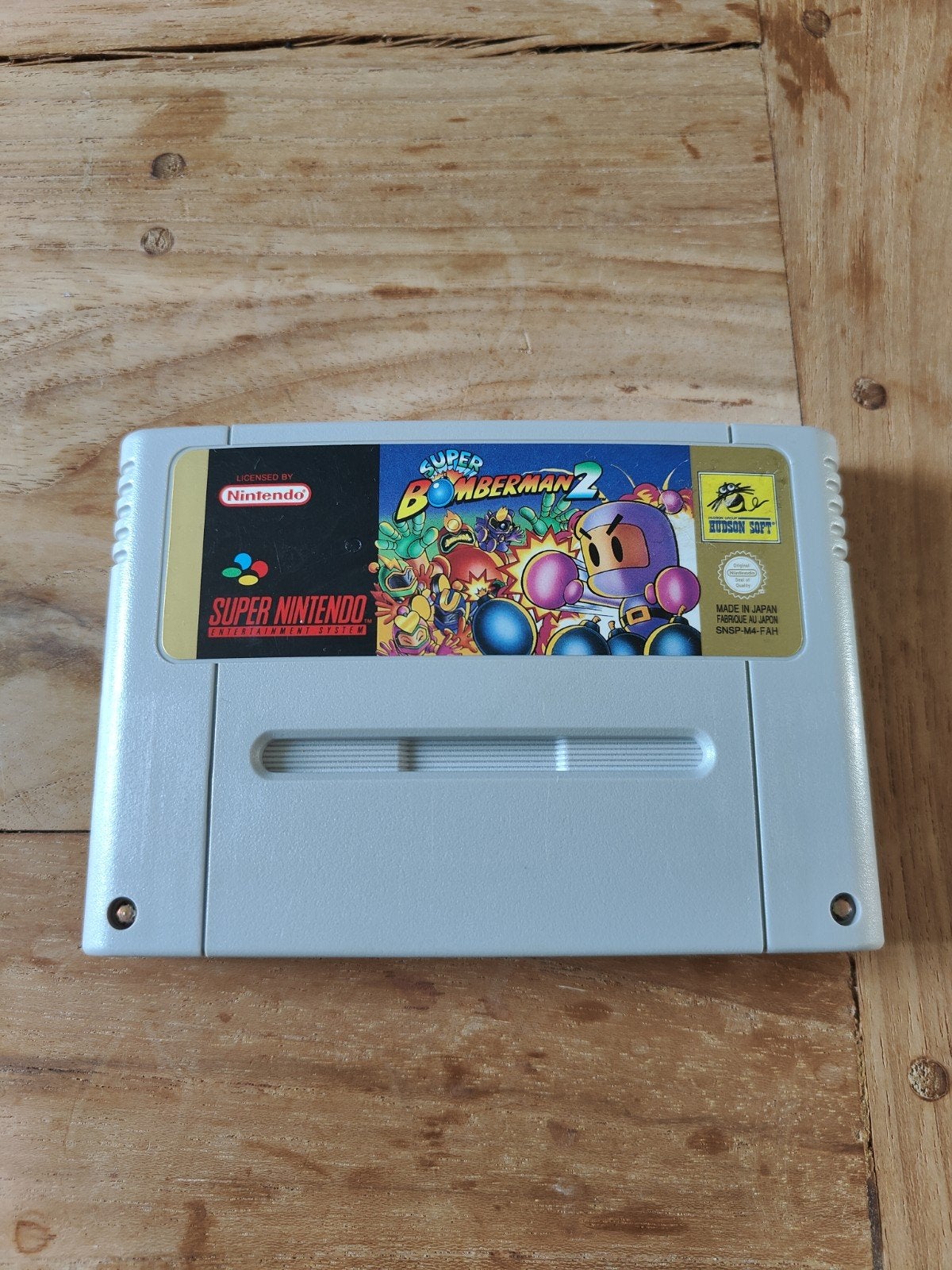 Super Bomberman 2 - Super Nintendo (SNES) Game Cartridge, Spelcomputers en Games, Games | Nintendo Super NES, Puzzel en Educatief