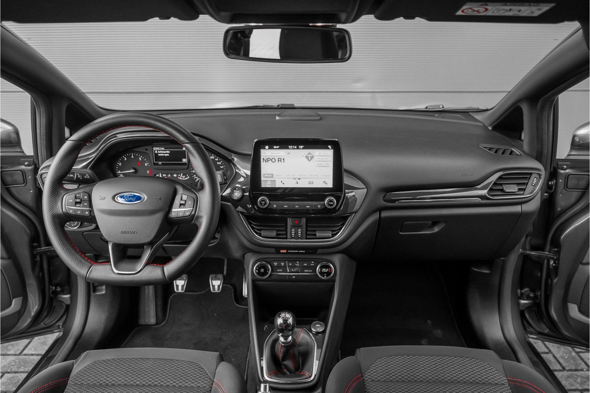 Ford Fiesta 1.0 EcoBoost ST-Line CarPlay Trekhaak 17", 12 maanden, Gebruikt, 49 €/maand, Origineel Nederlands