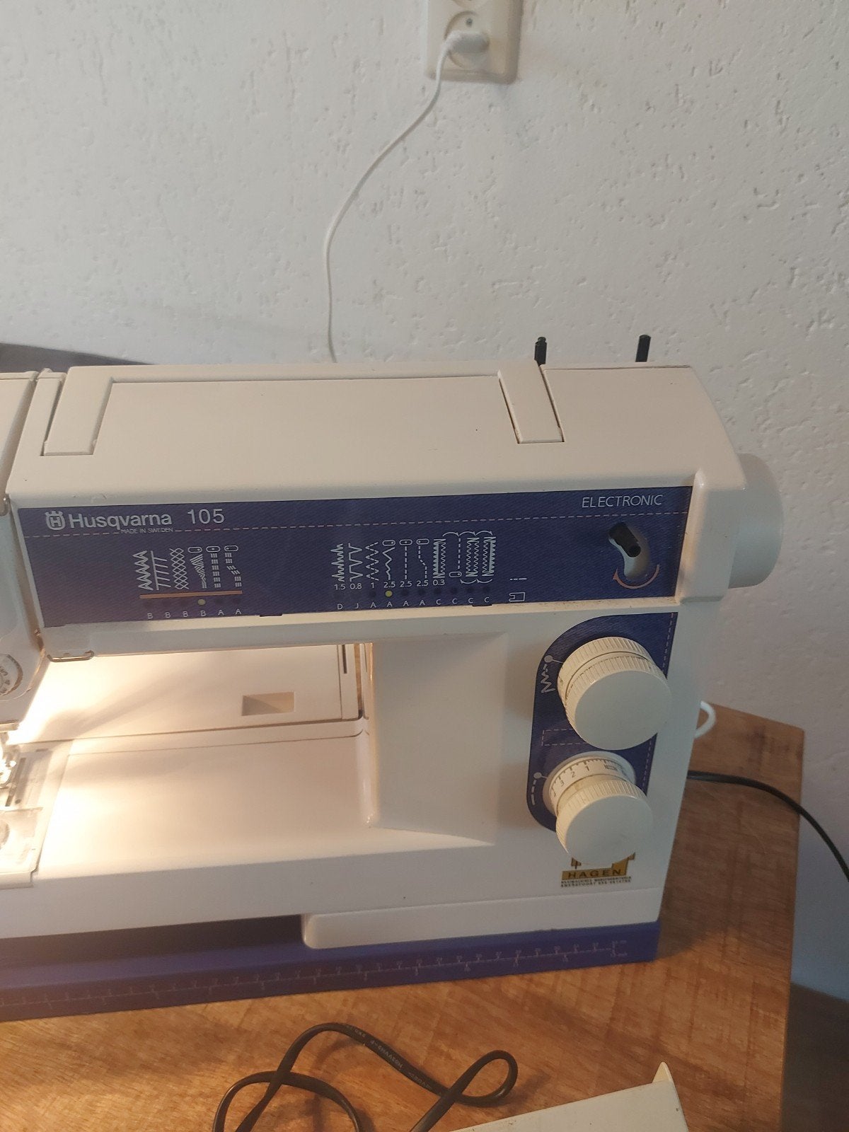 Husqvarna naaimachine, Ophalen of Verzenden, Gebruikt, Naaimachine, Husqvarna