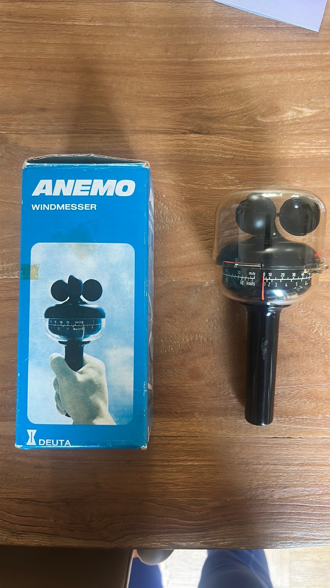 Deuta Anemo handwindmeter, Ophalen of Verzenden, Zo goed als nieuw, Overige typen