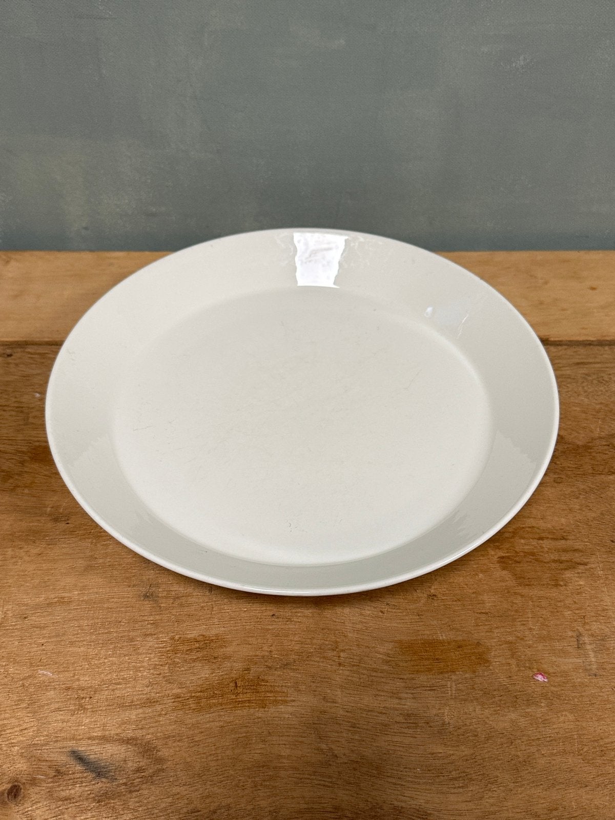 Arabia Teema dinerbord wit 1 x, Ophalen of Verzenden, Bord(en), Overige stijlen, Porselein