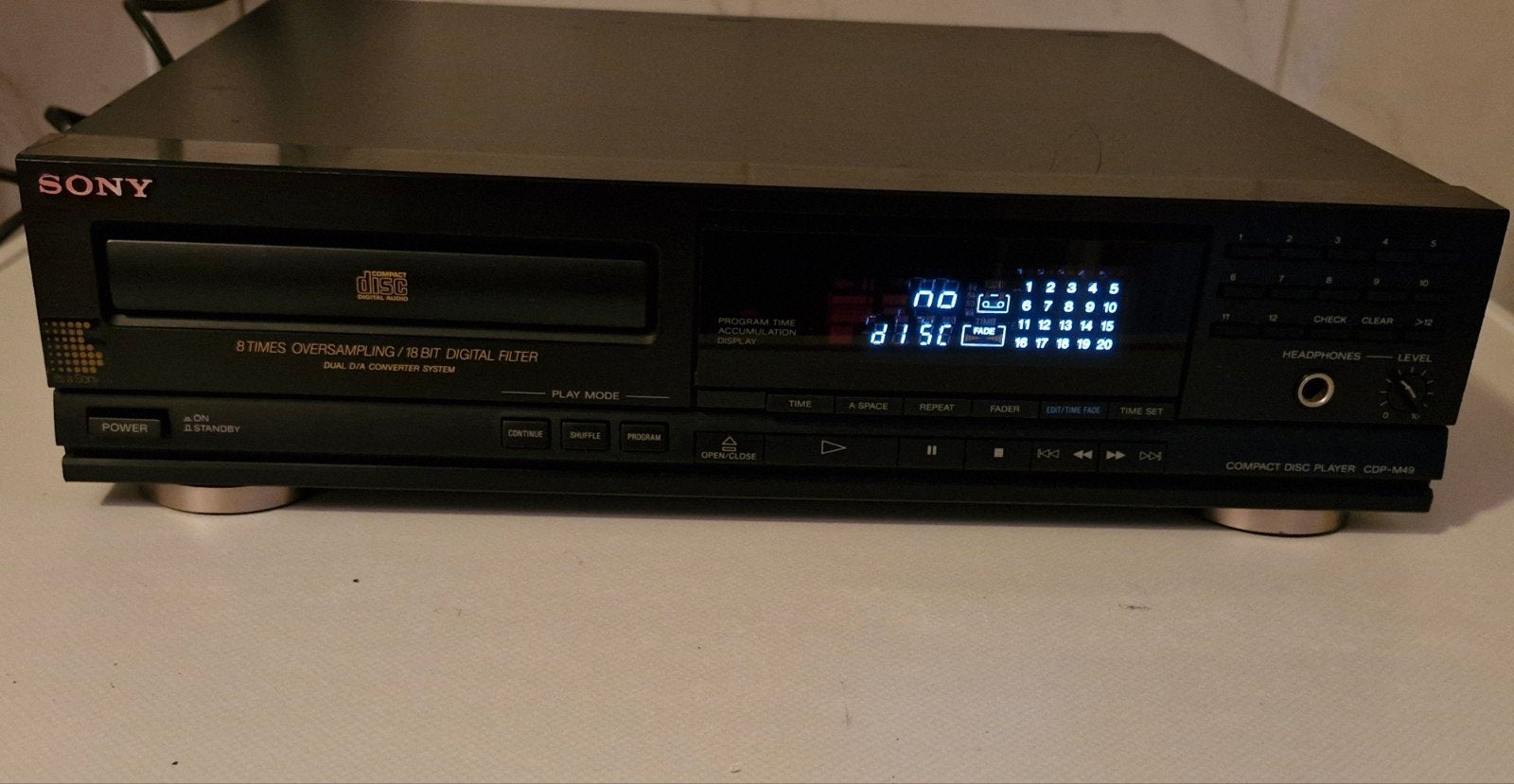 Sony CDP-M49, Ophalen of Verzenden