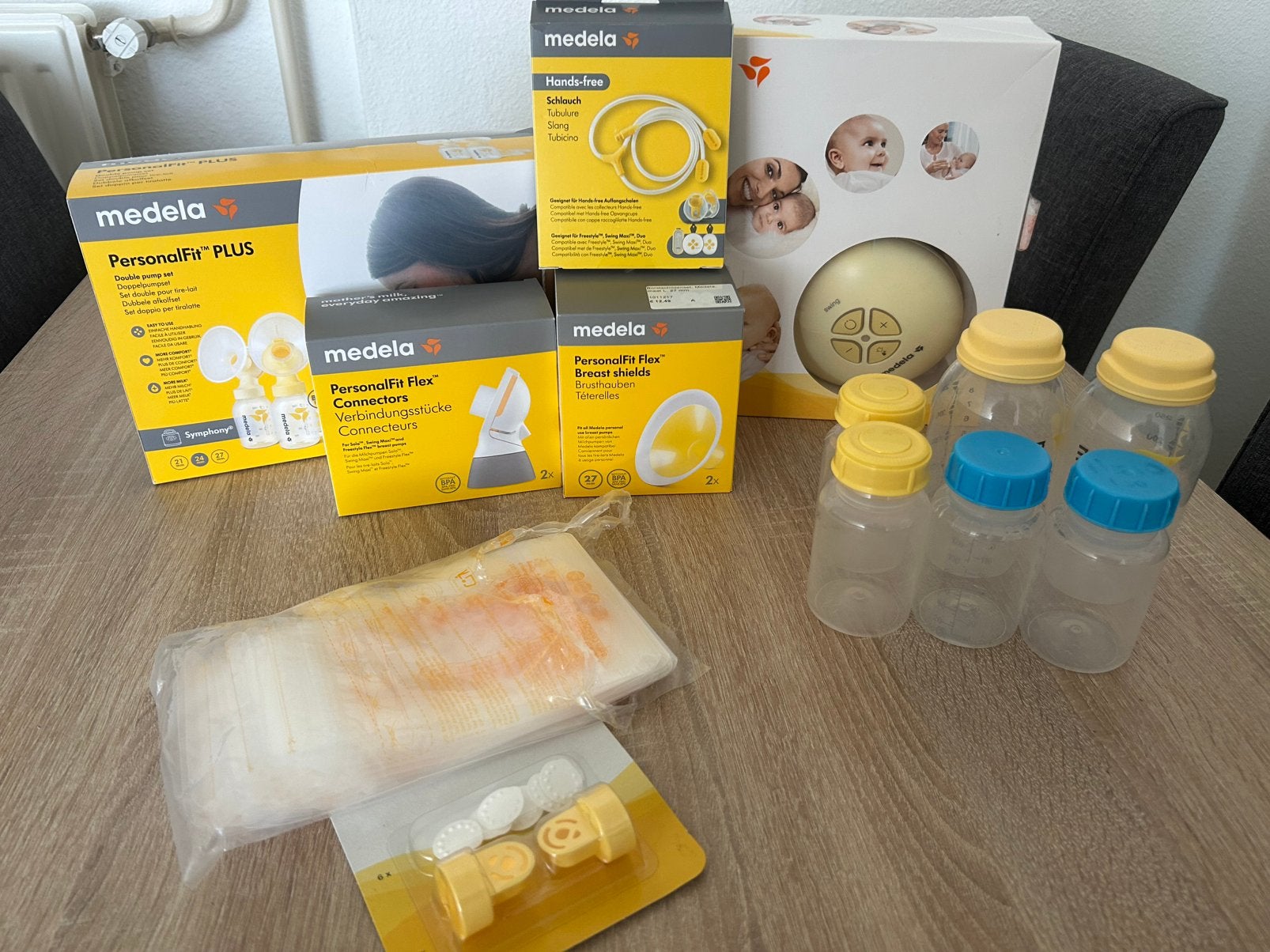 Medela kolf set, Kinderen en Baby's, Babyvoeding en Toebehoren, Ophalen, Medela, Borstkolf, Zo goed als nieuw