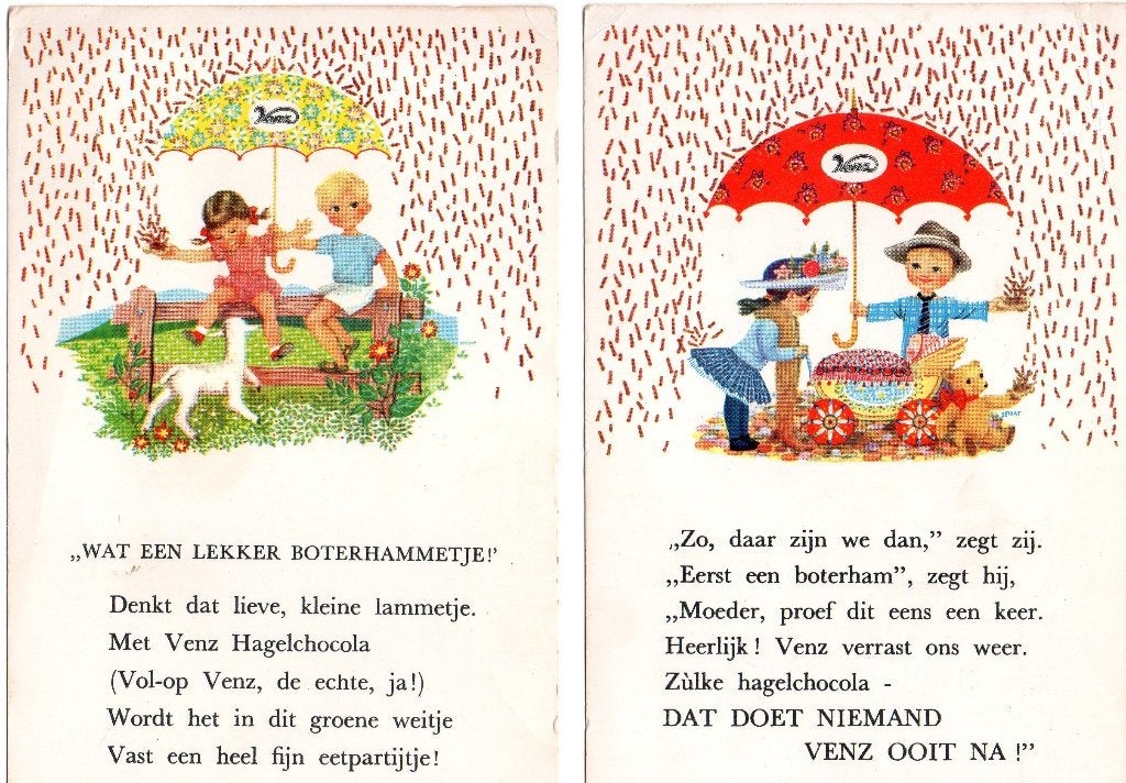 venz kaarten 8 en 5 v, Ophalen of Verzenden, Voor 1940, Overige onderwerpen