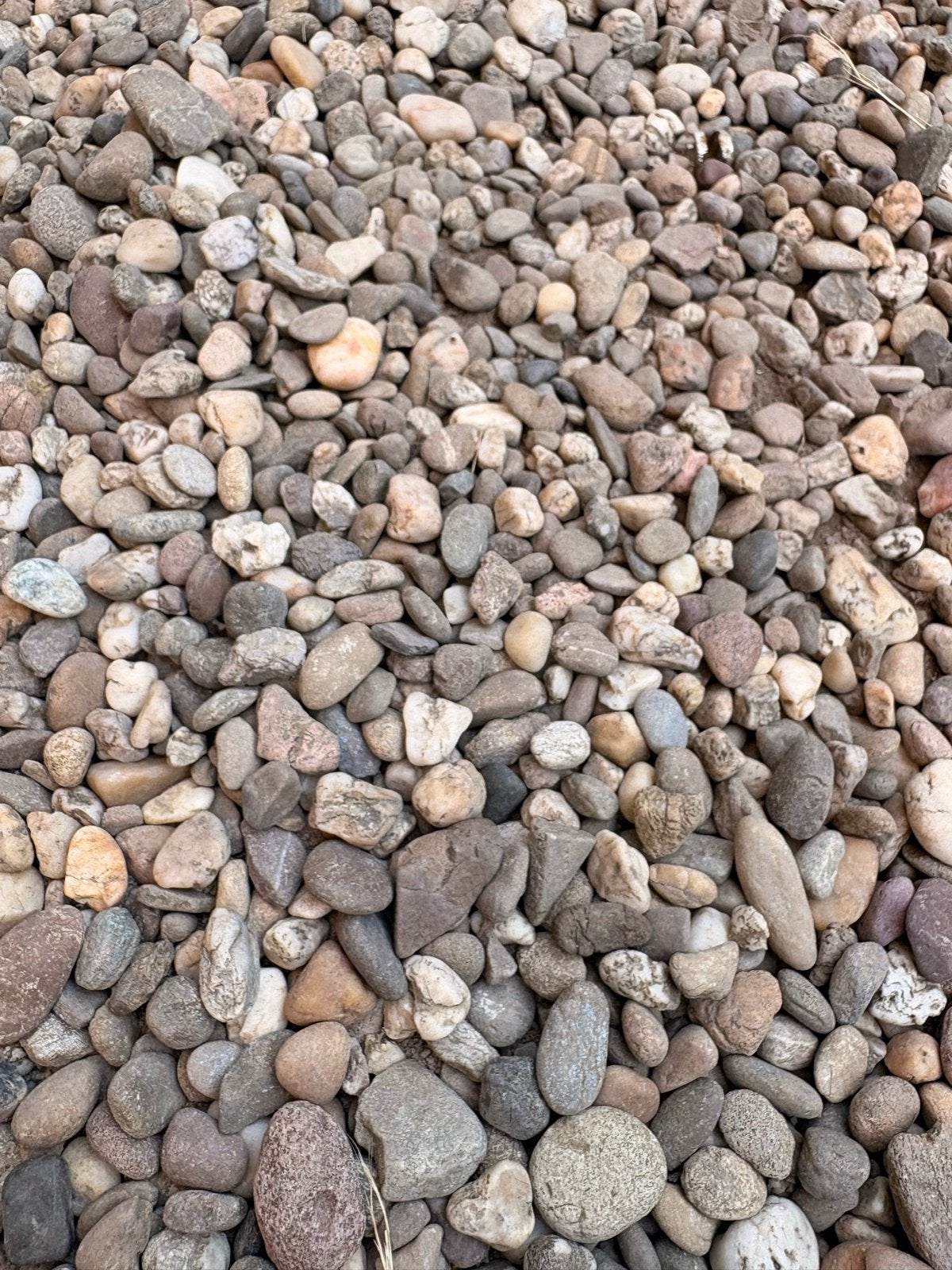 Ongeveer 2m3 Grind Tuin oprit pad split, Tuin en Terras, Ophalen, Overige materialen, Gebruikt, Grind