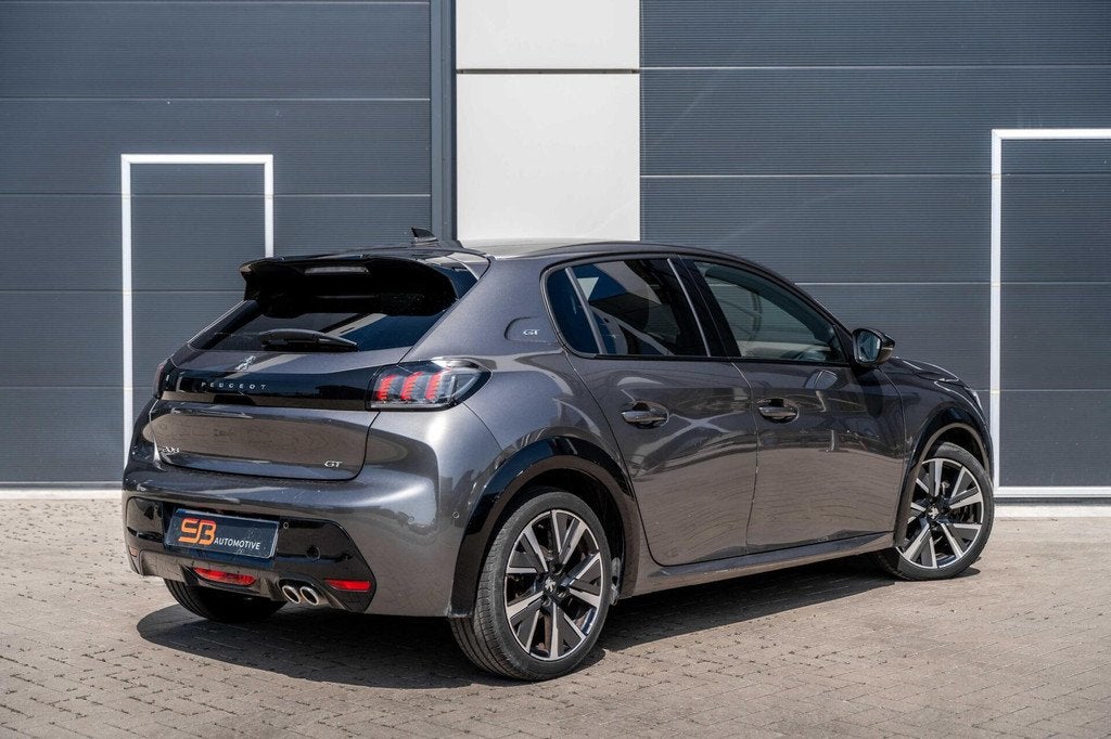 Peugeot 208 1.2 PureTech GT Cruise|Carplay|360 Cam|Navi|Vol!, 1199 cc, 1133 kg, Leder en Stof, Bedrijf