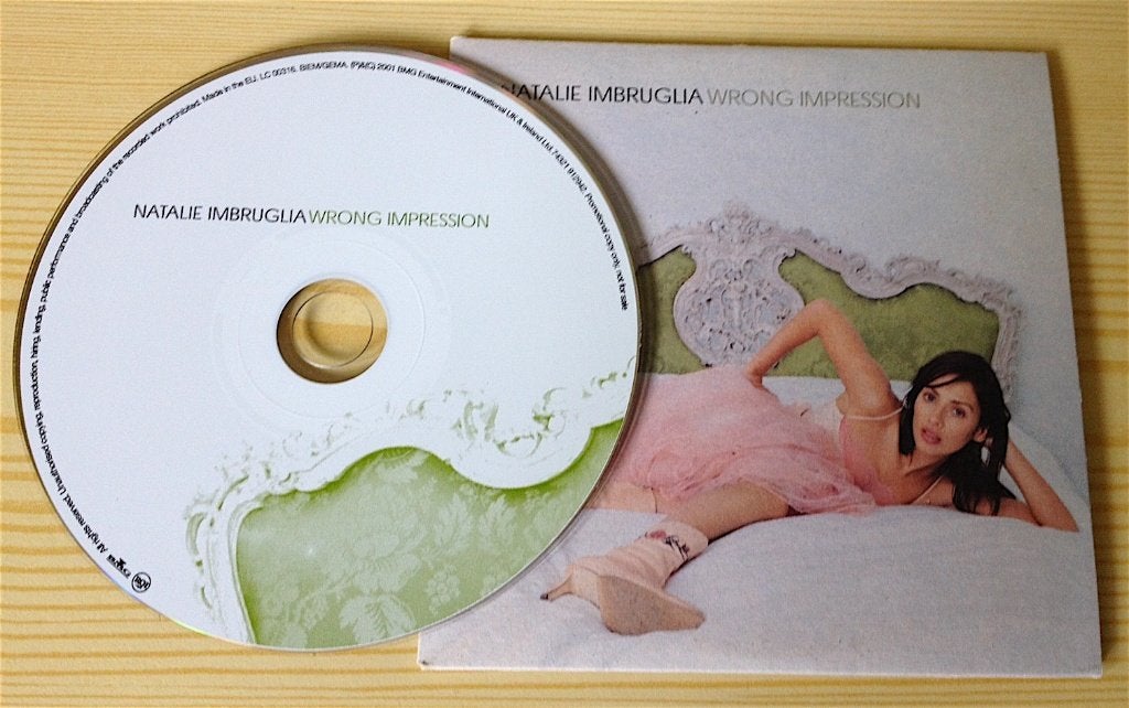 CD Single Natalie Imbruglia - Wrong Impression (Promo), Cd's en Dvd's, Ophalen, Zo goed als nieuw, Pop