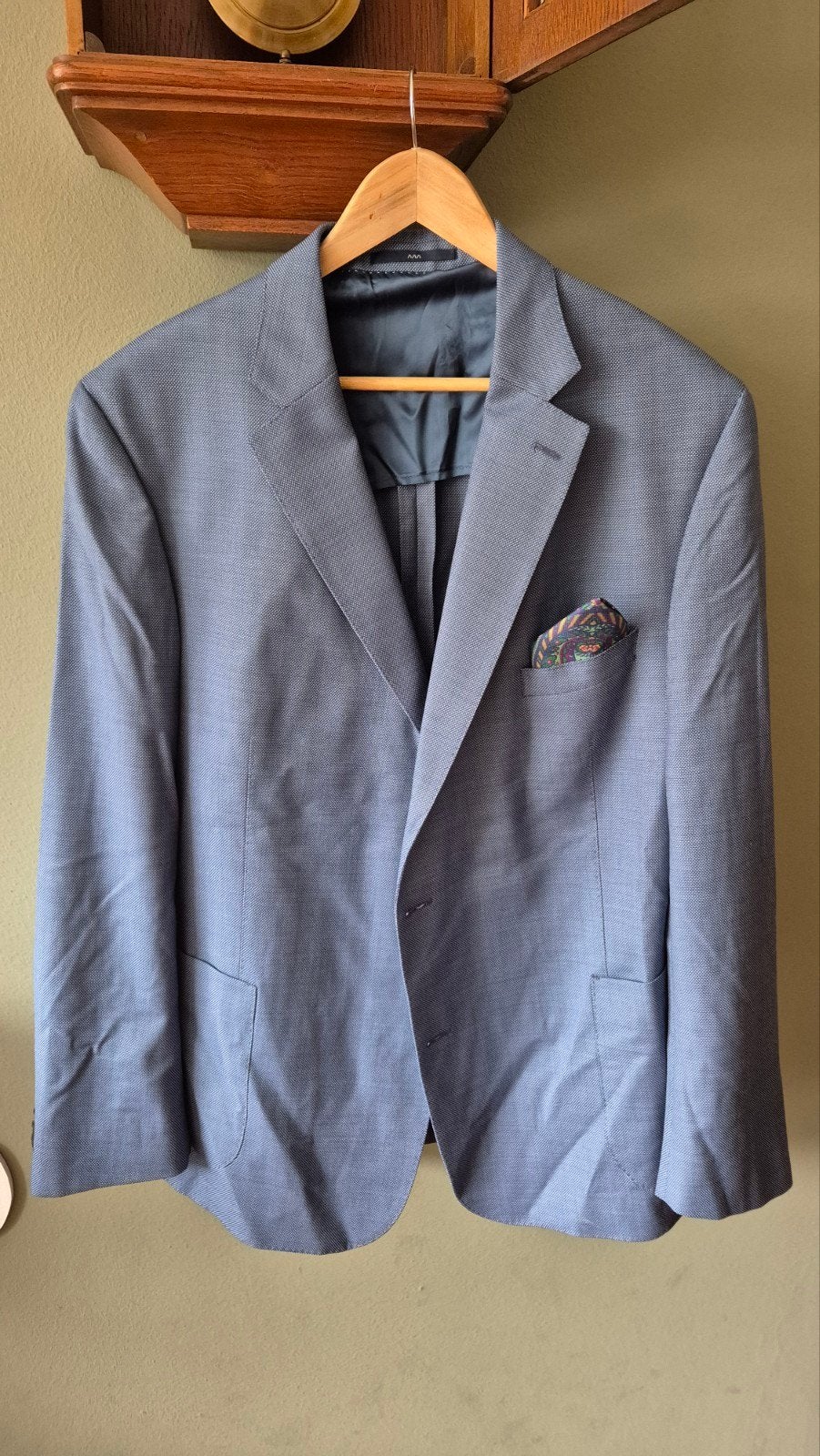 Eduard Dressler zgan blauw colbert jasje mt 30, Blauw, Eduard Dressler, Overige maten, Ophalen of Verzenden