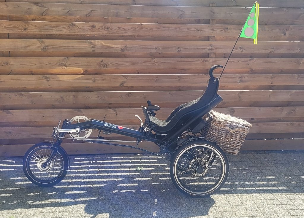Electrische driewiel ligfiets, Fietsen en Brommers, Ophalen, Gebruikt, USVA