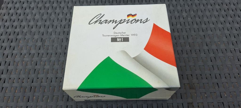 Alfa Romeo 155 V6 Ti DTM 1993 Nicola Larini # 8 Minichamps, Ophalen of Verzenden, Nieuw, Auto, MiniChamps