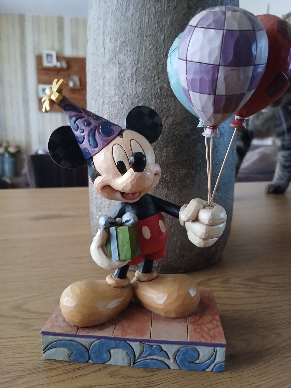 te koop 3 beelden van Mickey Mouse, Ophalen of Verzenden, Mickey Mouse, Zo goed als nieuw, Beeldje of Figuurtje