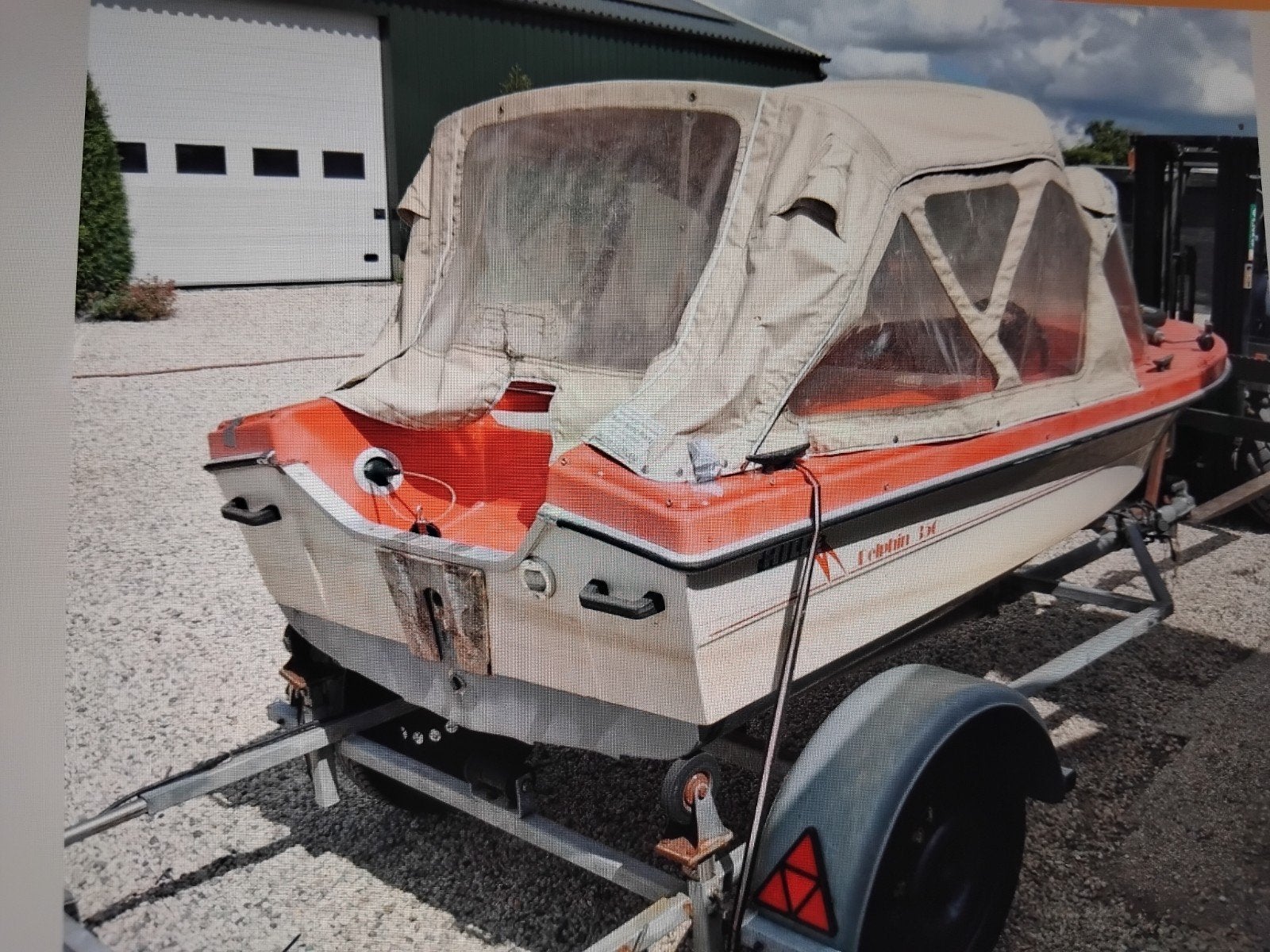 Hille Dolphin 350 /trailer/motor  ruilen voor visboot mog., Watersport en Boten, Ophalen of Verzenden, Gebruikt, Overige typen